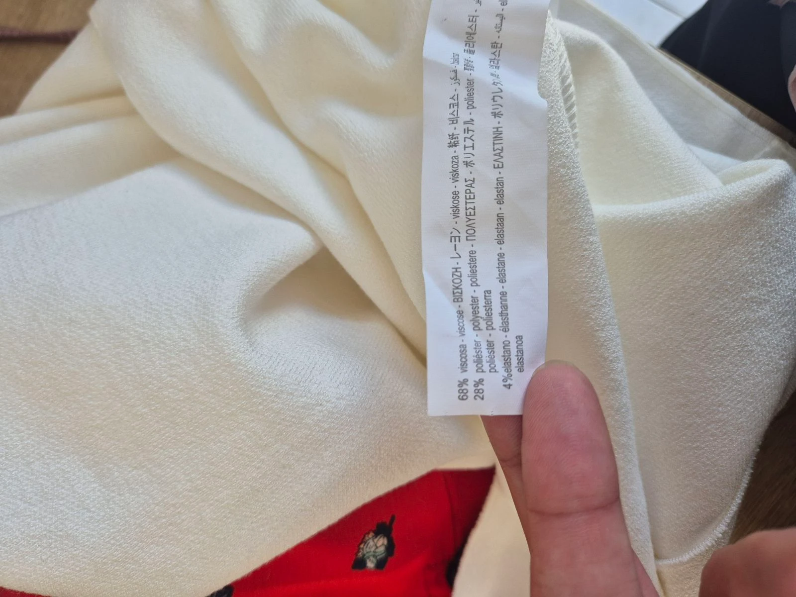Vestido bustier Zara branco cru midi justo com recortes elegante para coquetel tamanho M 38 – photo 7